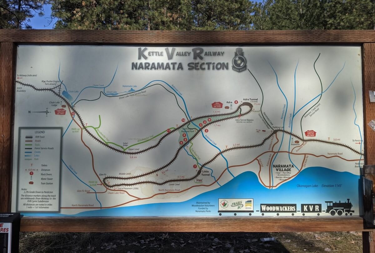 Little Tunnel KVR Trail Hiking and Cycling Guide Best of Penticton