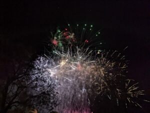 Fireworks at Summerland Festival of Lights